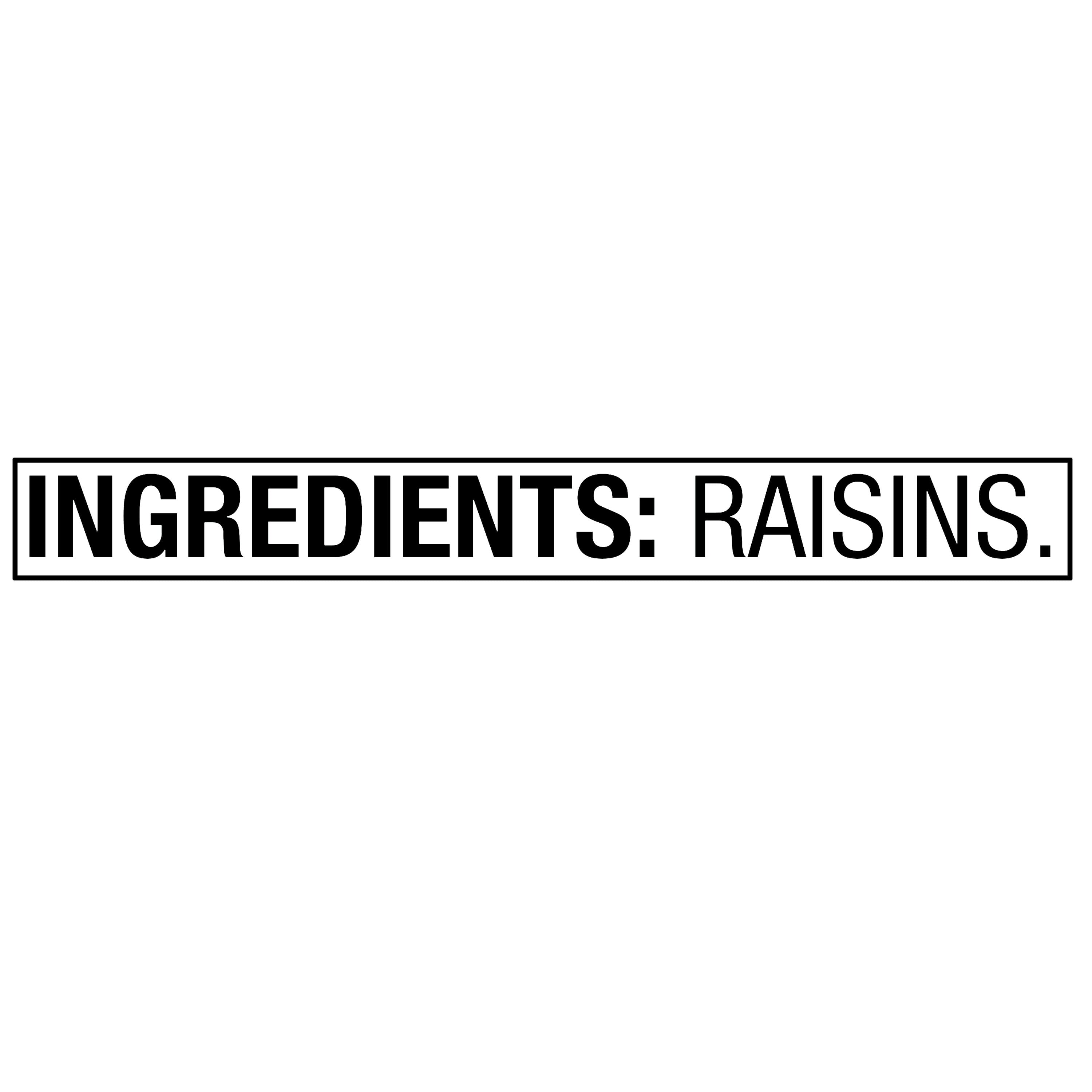 (2 pack) Great Value Sun-Dried Raisins Canister, 20 oz (1lb 4oz) 567g