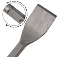 thumbnail image 2 of 1Pc Chisel Bits Square/Round Handle Shank for Electric Hammer 45# Carbon Steel, 2 of 9