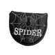 thumbnail image 4 of Funda protectora para cabeza de putter de mazo de golf con forro interior de felpa y magnética. Negro, 4 of 9