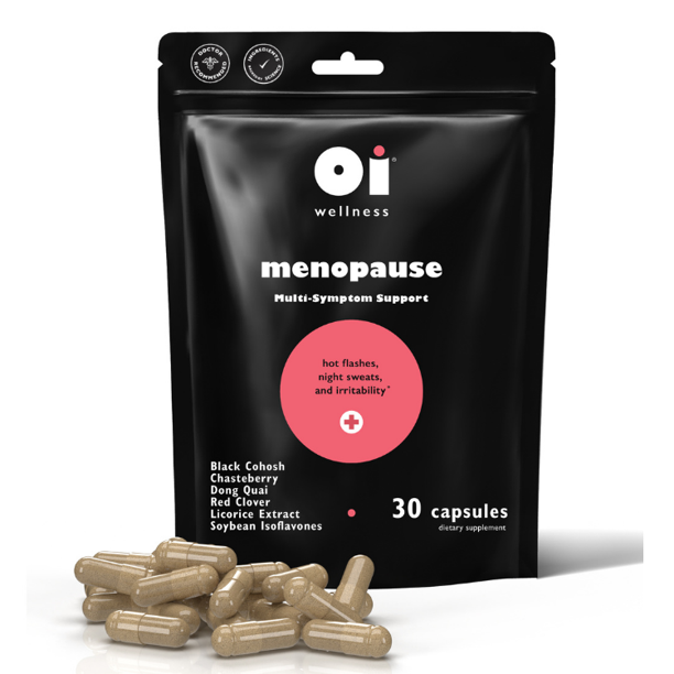 Menopause Supplements for Women, Hot Flash & Night Sweat, Black Cohosh