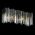 thumbnail image 5 of 309B02MBFG-Varaluz Lighting-Matrix - Two Light Bath Vanity-Matte Black/French Gold Finish, 5 of 7