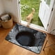 thumbnail image 2 of Lekihaqq Stereoscopic Visual Effect Entrance Door Mat Nonslip Absorbent Polyester Foot Mat Dirt Proof Bathroom Nonslip Foot Mat for Household Home, 2 of 6