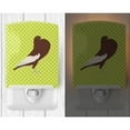thumbnail image 2 of Caroline's Treasures BB7780CNL English Pouter Pigeon Green Ceramic Night Light, 6x4x3", multicolor, 2 of 2