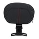 thumbnail image 3 of Respaldo del asiento del pasajero de la motocicleta cómodo soporte fuerte equilibrio Stabe extraíble universal para moto rojo Jadeshay A, 3 of 8