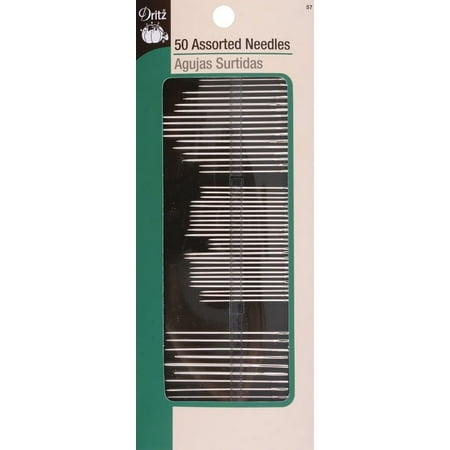 UPC: 0072879101119 | Dritz Assorted Needles – 50 Pieces