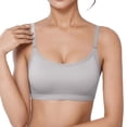 thumbnail image 2 of Seamless Bras for Women Adjustable Strap Cross Back Padded Full Coverage Bra Everyday Bra, 2 of 5