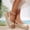 Gold, variant on Women's Wedge Heel Shoes Baeitkot Women's Fashionable and Casual Spring and Summer Versatile Large-Size Beach Wedge Heel Shoes Thick Sole Height-Increasing Outdoor Wear Sandals and Slippers Black 38
