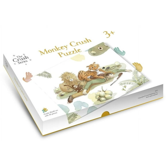 Monkey Crush Puzzle, (Paperback)