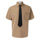 thumbnail image 3 of Camisas Para Hombre Manga Larga Camisa de manga corta de estilo delgado de estilo universitario suelto de moda de verano para hombre (correa) (Khaki, 3XL), 3 of 6