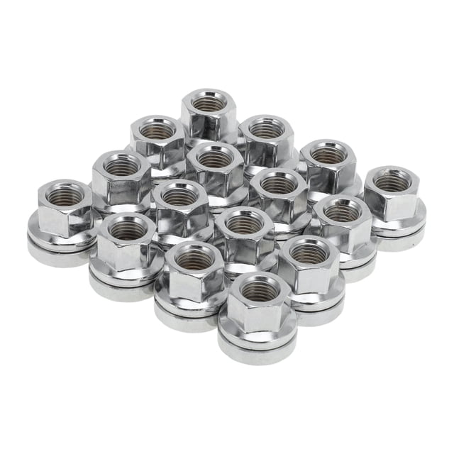Unique Bargains 16 Pcs M14x1.5 Tuercas de rueda para Ford F-250 Super Duty 2003-2016 No.2C2Z1012AA