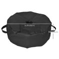 thumbnail image 2 of Sac de Poids pour Base de Parasol Rond de 19 Pouces, Support de Poids pour Sable de 88 Lb, Tissu Oxford 600D Résistant aux Intempéries, Convient aux Poteaux de 1,25 à 2,5 Pouces, Support de Parasol de Jardin Noir pour Patio et Cour, 2 of 7