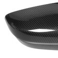 thumbnail image 1 of 2pcs Dry Carbon Fiber Rear View Mirror Cover Replacement Wing  Car Refitting Fits for X5 X6 F15 F16, 1 of 8