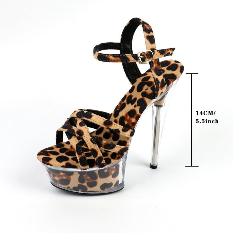 Women s Shoes Spring Clear Heels Sexy Sandals Slipper Girls Shoe