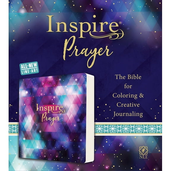 NLT Inspire Prayer Bible-Softcover