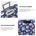 thumbnail image 4 of Goofa flower Skull in starry sky Pattern Luggage Covers For Suitcase,Suitcase Cover Protector Fit 18-32 Inch Luggage-X-Large, 4 of 9