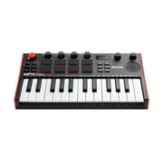 Akai Professional MPK Mini Play MK3 Standalone Mini Keyboard with Performance DJ Headphones Package