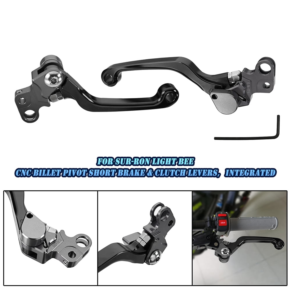 ALLTIMES Bicycle Speed Racing Brakes, Black CNC Billet Aluminum Bike