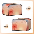 thumbnail image 2 of KLL The Sunset of Dandelion Print 4 Slice Toaster Dust Covers Kitchen Small Appliance Cover with 2 Pockets,Can hold Jam Spreader Knife & Toaster Tongs (12.4 x 10.6 x 8.2), 2 of 6