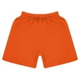 thumbnail image 4 of Alvivi Kids Boys Football Basketball Sport Tracksuit Short Sleeve Tee Shirt with Shorts Bottoms Set Orange 5-6, 4 of 6