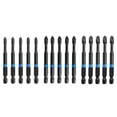 thumbnail image 4 of BTOER 5pcs Screwdriver For PZ1 For PZ2 PZ3 Screwdriver Bits 75mm For Pozidriv Set 1/4 Inch Hex Shank Magnetic, 4 of 8