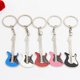 thumbnail image 3 of 3PCS Fashion Metal Keychain Guitar Shape Pendant Key Chain Car Key Ring Backpack Decorative Ring Useful and Practical, 3 of 4