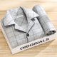 thumbnail image 1 of Pijamas de hombre de manga larga de primavera y otoño para hombre, informales, de mediana edad, para jóvenes, de verano, 1 of 6