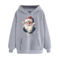 thumbnail image 1 of WILLBEST Sudadera de Mujer con Estampado Navideño, Cuello Redondo y Manga Larga, Estilo Casual y Holgado Mediana, 1 of 3