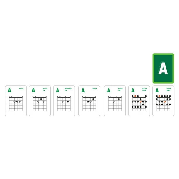 49 Guitar Flash Cards Guitar Chord and Scale Learning Cards for Guitar  Players 