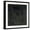 Black Frame, variant on Art.com Black Square Giclee Print by Kasimir Malevich, Black Frame Wall Art, 21" x 21"