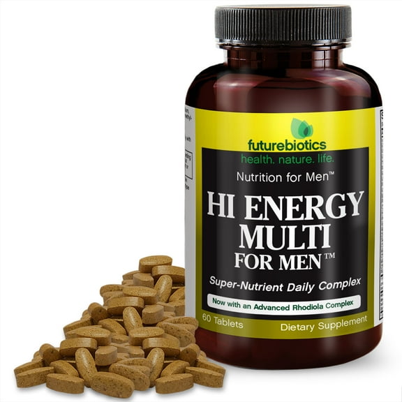 Futurebiotics Hi Energy Multi For Men, 60  Tablets