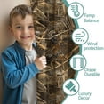 thumbnail image 3 of Blackout Kids Curtains,Grassland Camo Brown Plants Pattern Childrens Insulated Curtains Set Of 2,Bedroom Essentials,Toddler Room Decor 42"x63", 3 of 5