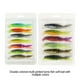 thumbnail image 5 of Yuarrent Paleta de pesca con cola de pez de PVC, 7 Uds., para peces realistas y larga vida útil, adecuada para pesca en lago Pescar, 5 of 6