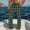 Green, variant on Soft Cotton Pajamsa Mens Sleepy Pants Plaid Men's Pajamas Casual Plaid Printing Loose Leisure Sports Elasticity Pants Straight Vintage Trousers with Pockets Green 3X