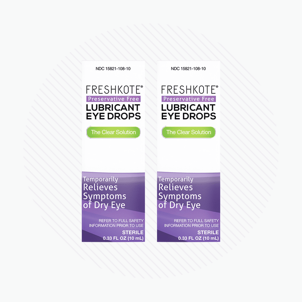 FRESHKOTE Preservative Free (PF) Lubricant Eye Drops (Pack of 2