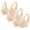 Red, variant on Gymayou 3 Pack Women Front Closure Wireless Lace Bra hin Breathable Full Coverage Beauty Back Bralette Wide Comfort Strap No Underwire Everyday Lingerie Beige L