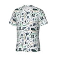 thumbnail image 3 of Rocae Modern Industry for Men's Moisture-Wicking Crew Tee - T-Shirt for Sports, Outdoor Activities, and Casual WearMedium, 3 of 9