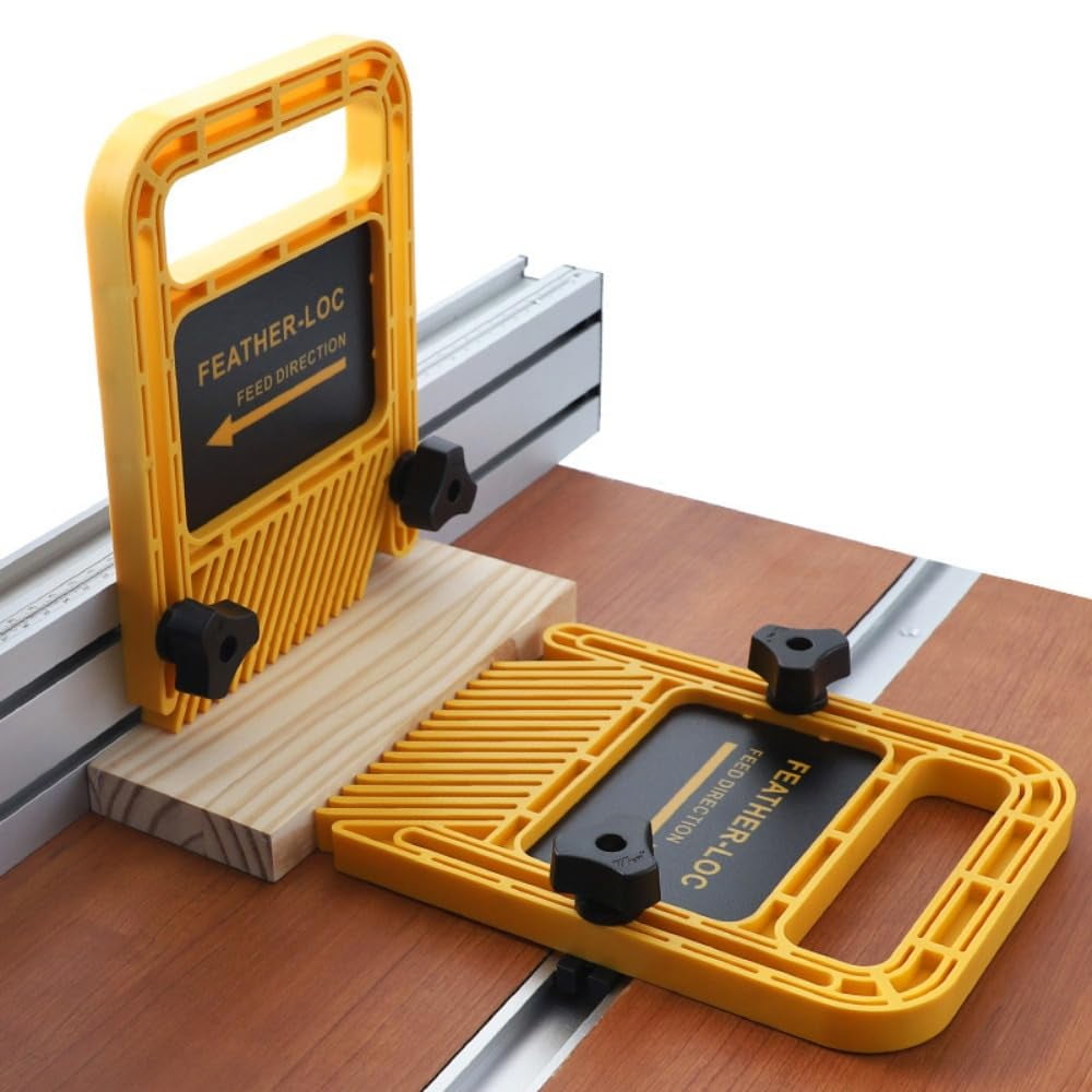Lengthened Double Feather Boards 160mm Adjust Featherboards Safety for Table Saw Router Table Band Saw T Slot Miter Track