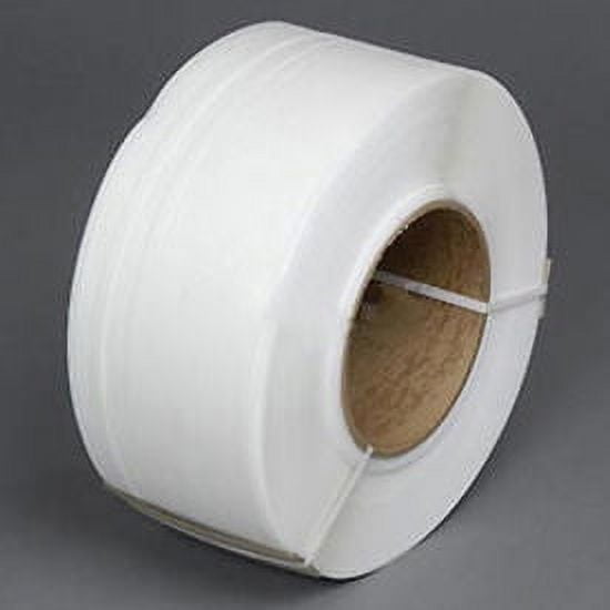 Global Industrial Machine Grade Strapping 1/4""W x 18000'L x 0.024"" Thick 8 x 8