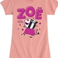 thumbnail image 3 of Peppa Pig - Zoe Zebra - Girls Toddler And Youth Fitted Short Sleeve Tee, 3 of 5