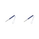 thumbnail image 2 of Seitruly Puntero de pizarra electrónica Pluma de profesor telescópica Varilla de látigo flexible estirable para el de la clase Azul 2piezas, 2 of 6