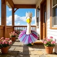 thumbnail image 4 of Summer Gooses Outfit Suitable For 23 Inch Tall Porch Cement Statues Cute Gooses Dress Costumes For Outdoor Summer Decor Does Not Include Geese, 4 of 6