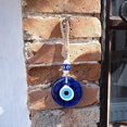 thumbnail image 5 of Blue Evil Eye Decor Home Wall Hanging 3.5" Glass Handmade Turkish Nazar Amulet Good Luck and Protection Charm, 5 of 9