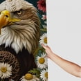 thumbnail image 3 of Orinice Eagle Flowers Daisies Bathroom Decor Set with Hooks, Colorful Luxurious Polyester Fabric Shower Curtain, 100% Waterproof Home Bathtubs Decoration 60x72, 3 of 7
