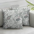 thumbnail image 3 of BANET  Pillowcase,Smooth Weave, Easy Care 2-Piece Set, Standard/Queen Pillowcase, Gray 22x22in, 3 of 7