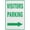 Warning Sign 4, variant on Visitors Only Parking 24Hr Limit Applies Outdoor Safe Sign - 8"x12", UV Protected, Weatherproof - Office Lot, Store, Hospital, Hotel Alert