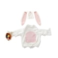 thumbnail image 1 of Disfraz de para Porche con Capucha de Orejas Largas Divertido de Pascua Traje Decorativo para Estatua Hecho de Poliéster Suave Adecuado, 1 of 7