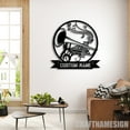 thumbnail image 2 of Craftnamesign Custom Trumpet Metal Wall Art LED Light, Custom Trumpet Name Sign, 2 of 5