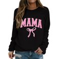 thumbnail image 5 of ZJXFGS Winter Sweaters For Women 2025 Cute Womens Sweatshirts Work Clothes For Women 2025 Winter Sweatshirt For Women Sweatshirts For Women Loose Fit Women Winter Clothes Ladies Sweaters Black XL, 5 of 6
