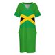 thumbnail image 4 of Vestido holgado con bolsillo y bandera de Jamaica traje de verano para mujer ropa de verano para mujer vestidos de verano para mujer, 4 of 7