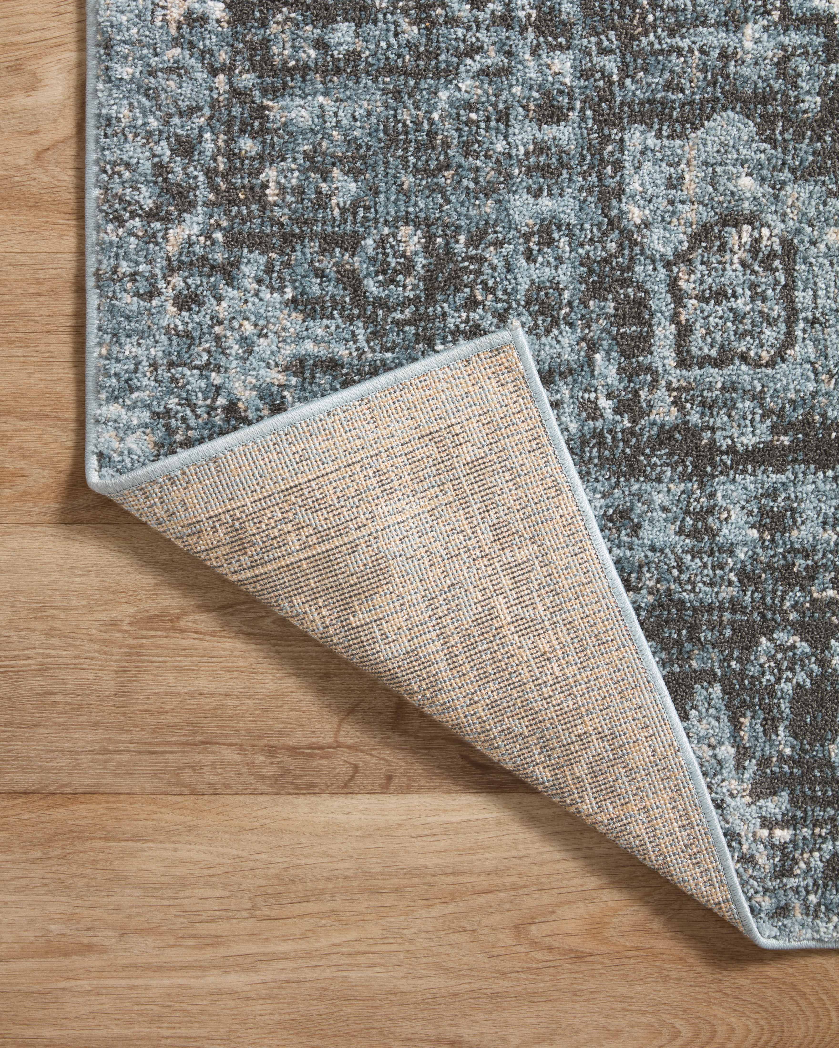 Loloi Odette Sky / Charcoal 2'-7" x 8'-0" Runner Rug